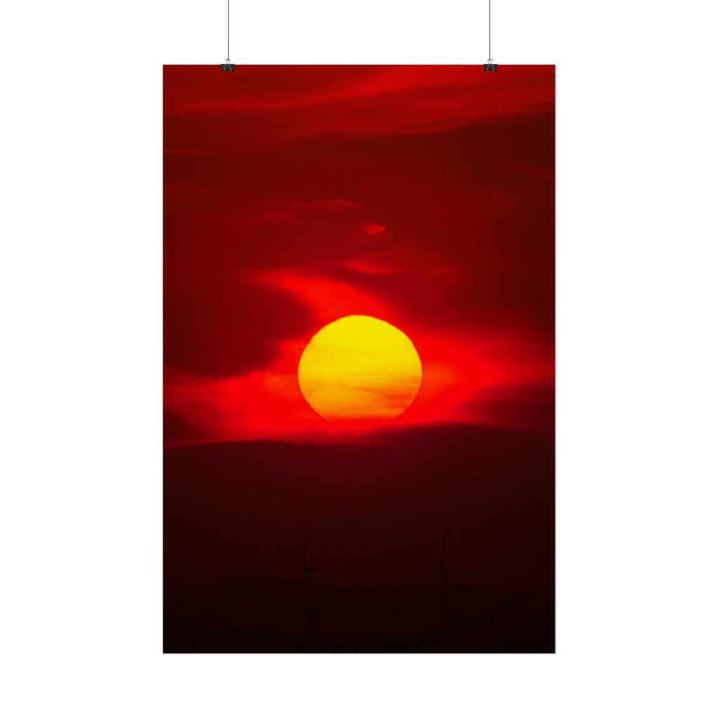 Sunset Poster Printify