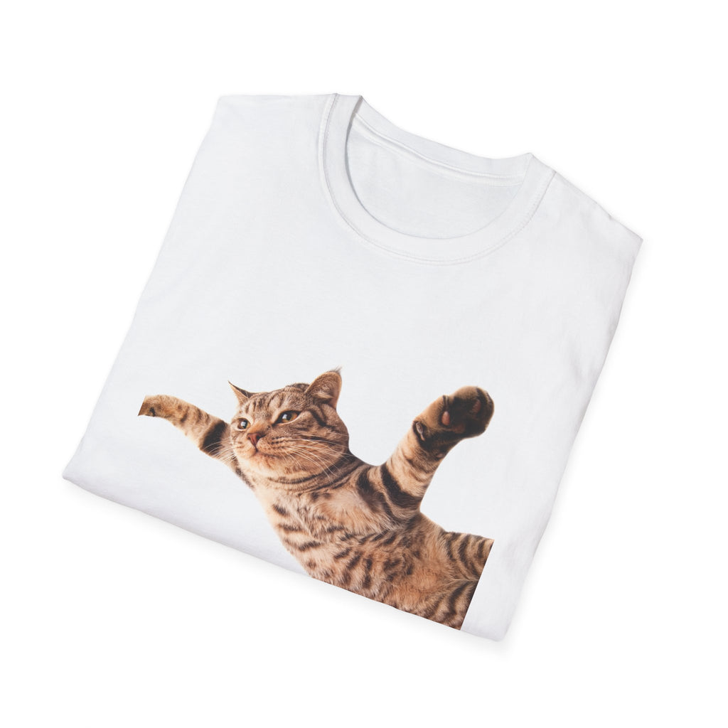 Flying Cat Shirt Printify