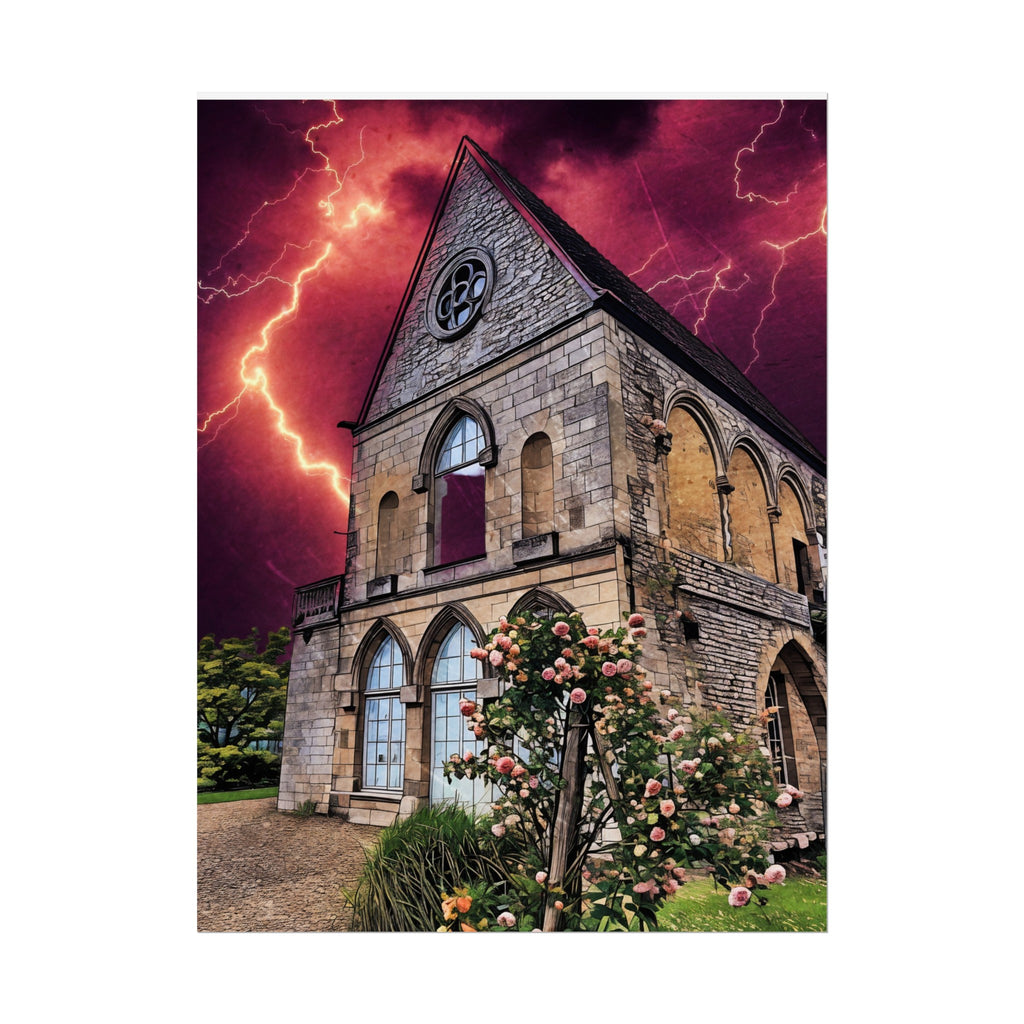 Lightning Church Poster
