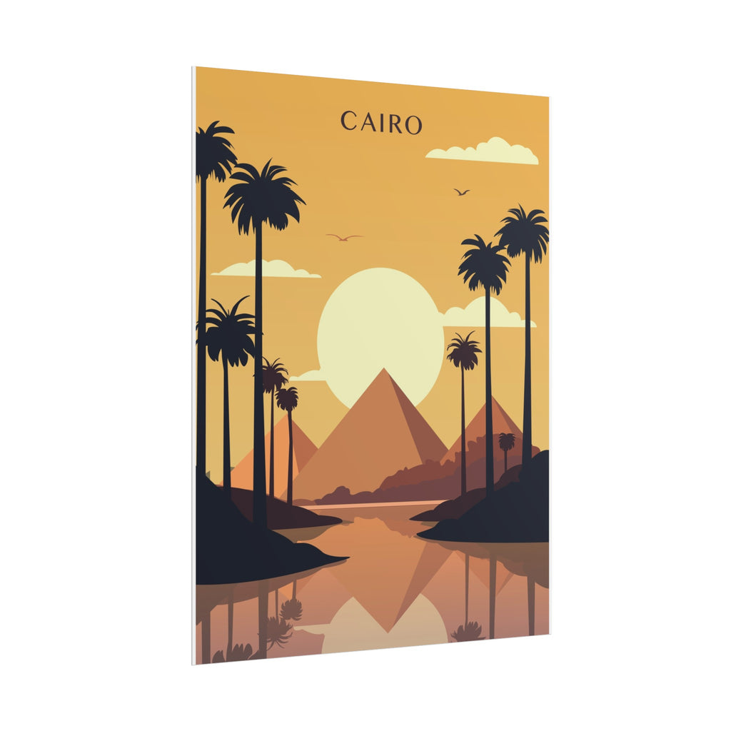 Cairo Sunset Poster Printify