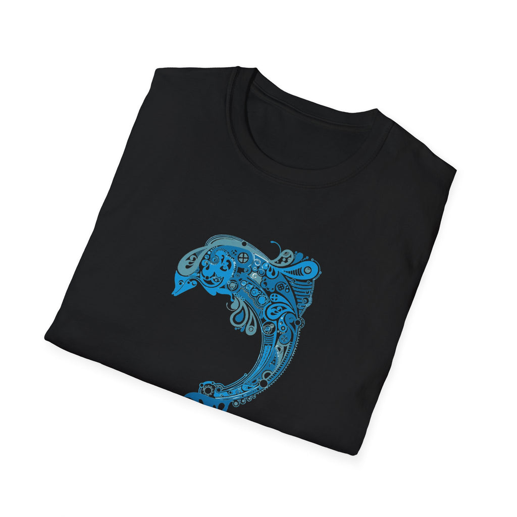 Dolphin Art Tribal Shirt Printify