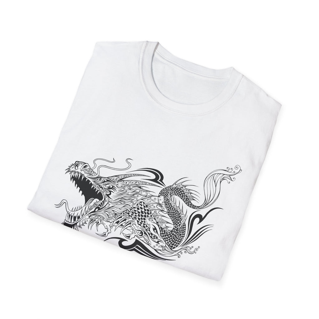 Flying Dragon Art Shirt Printify
