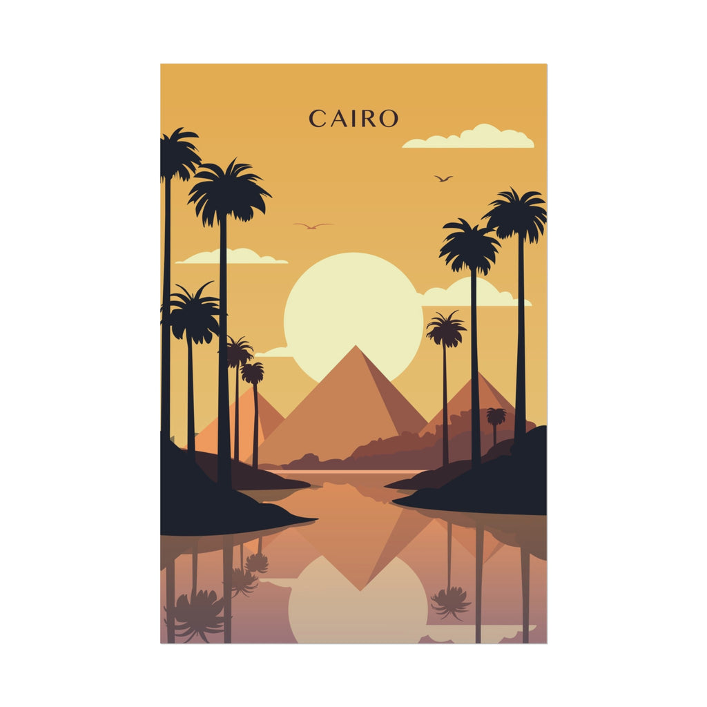 Cairo Sunset Poster Printify
