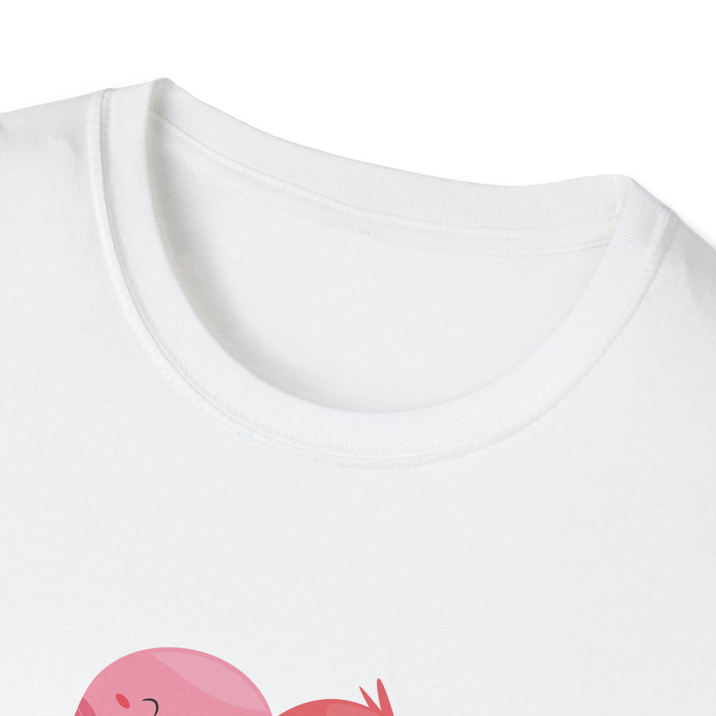Birds Heart Shirt Printify