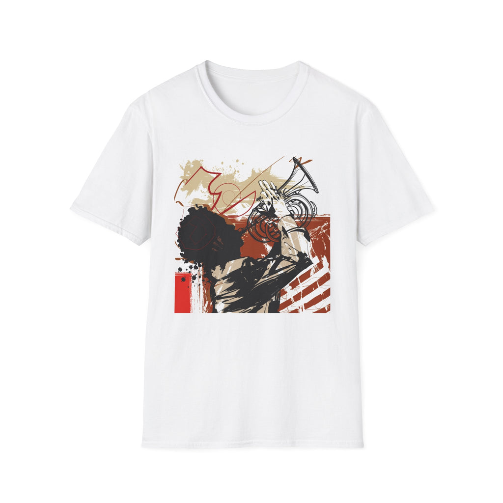 Trumpet Player Art Shirt Printify