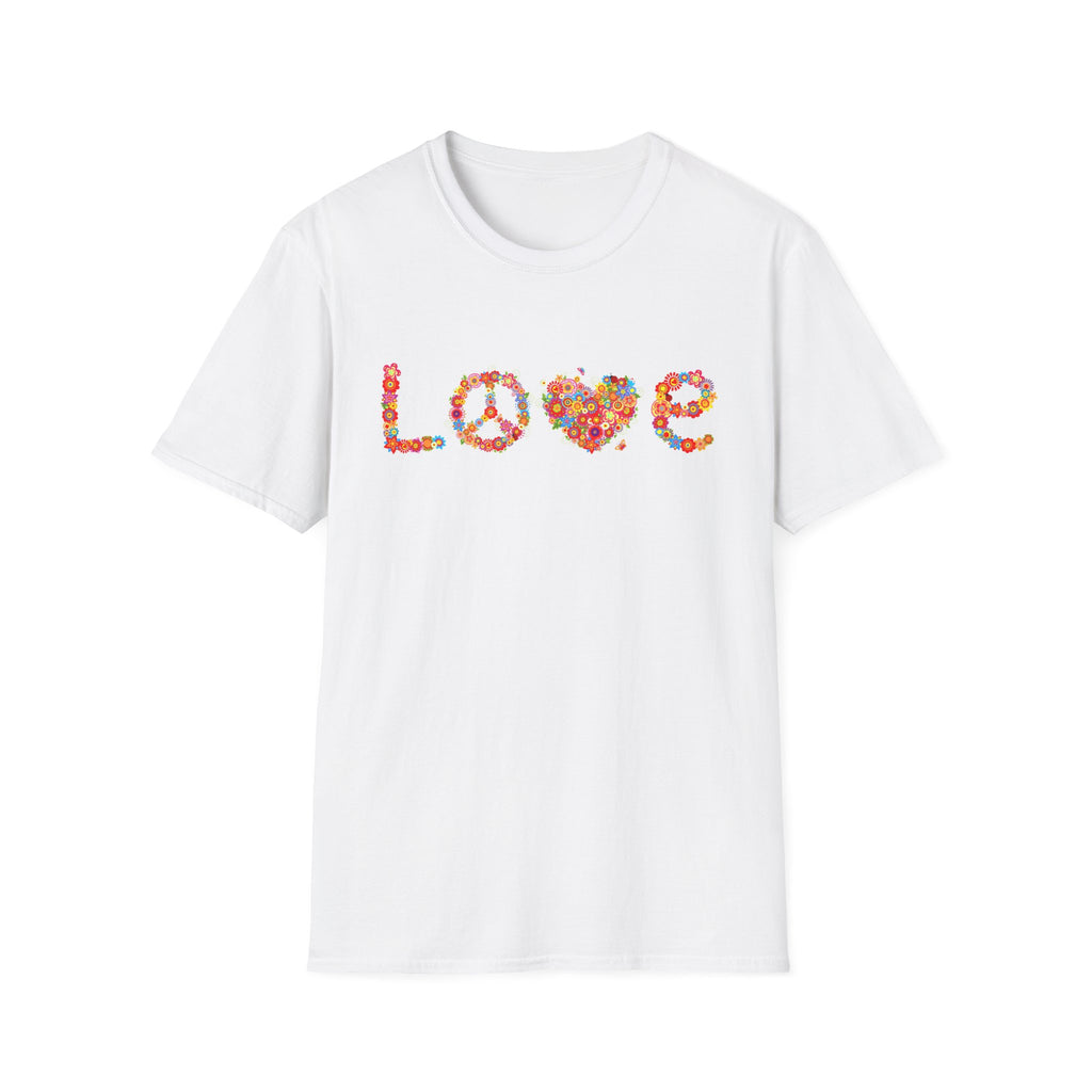 Love Flower Pattern Shirt Printify