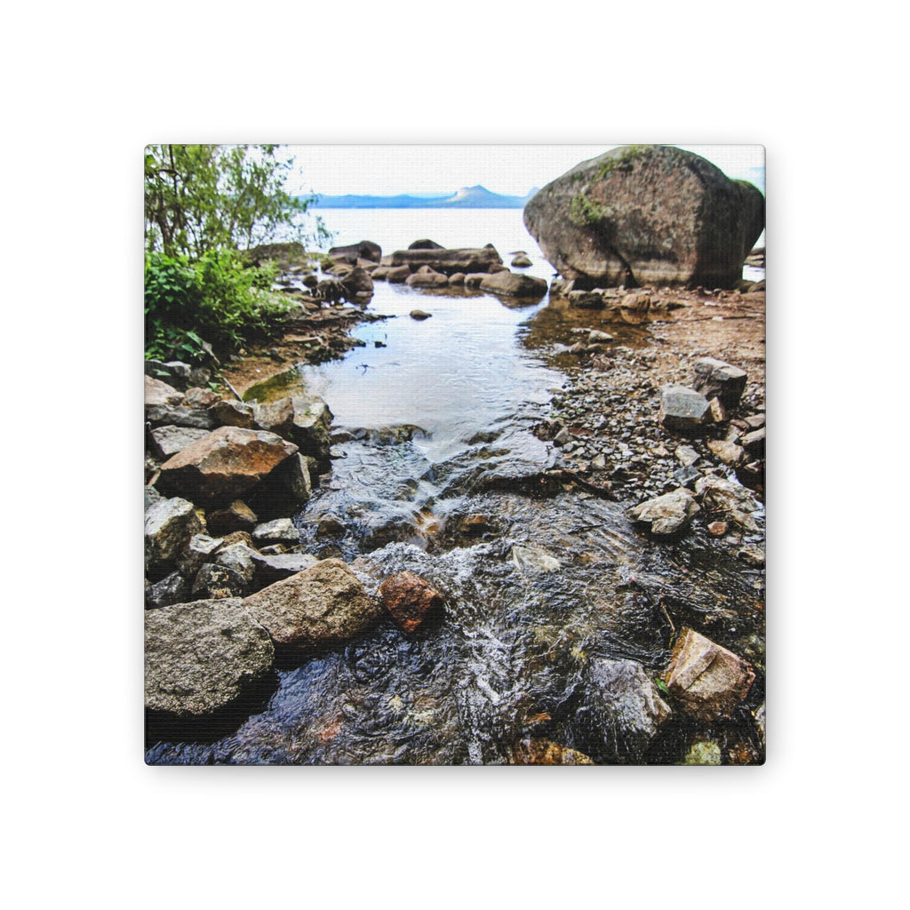 River Lake Shore Photography (Square) Printify