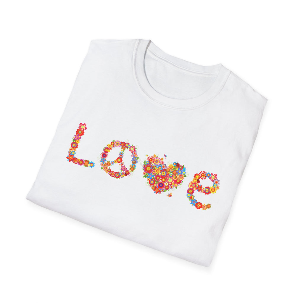 Love Flower Pattern Shirt Printify