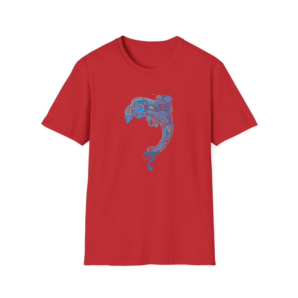Dolphin Art Tribal Shirt Printify