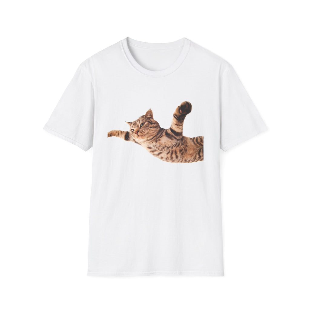 Flying Cat Shirt Printify