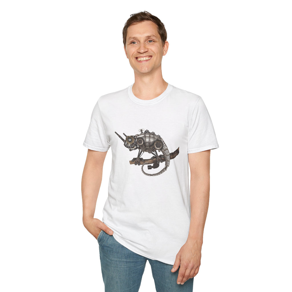 Steampunk Iguana Shirt Printify
