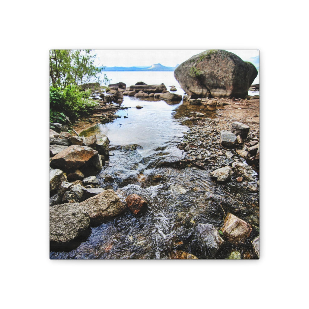 River Lake Shore Photography (Square) Printify