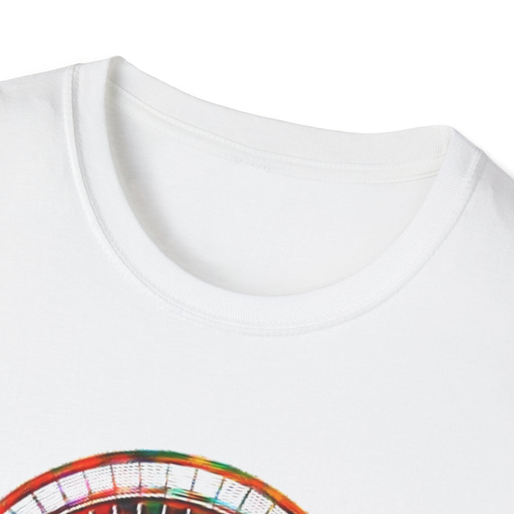 Space Needle Rainbow Shirt Printify