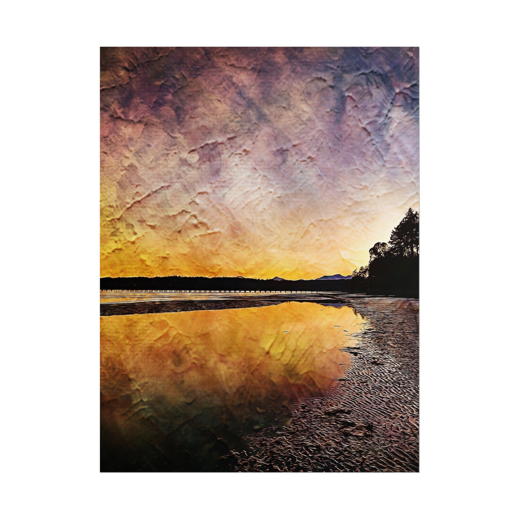 An Indianola Sunset Poster Printify
